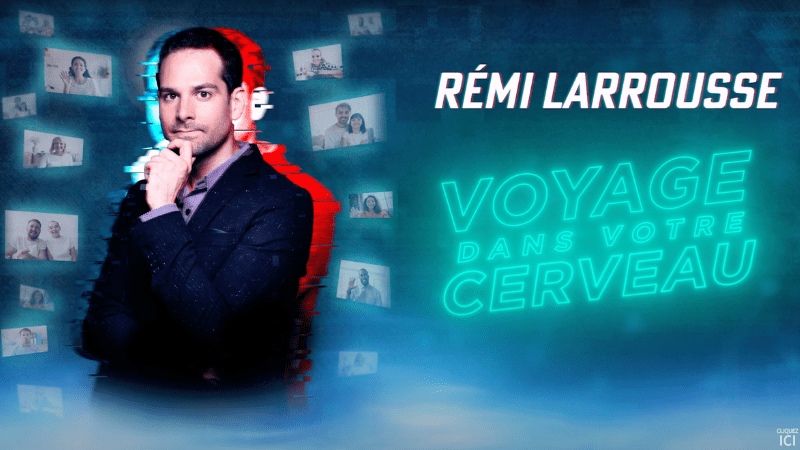 Intervention de Rémy LARROUSSE à un show mentaliste
