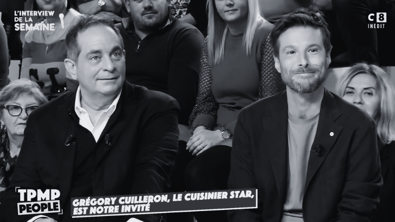 Intervention de Grégory CUILLERON sur le plateau de TPMP ©C8