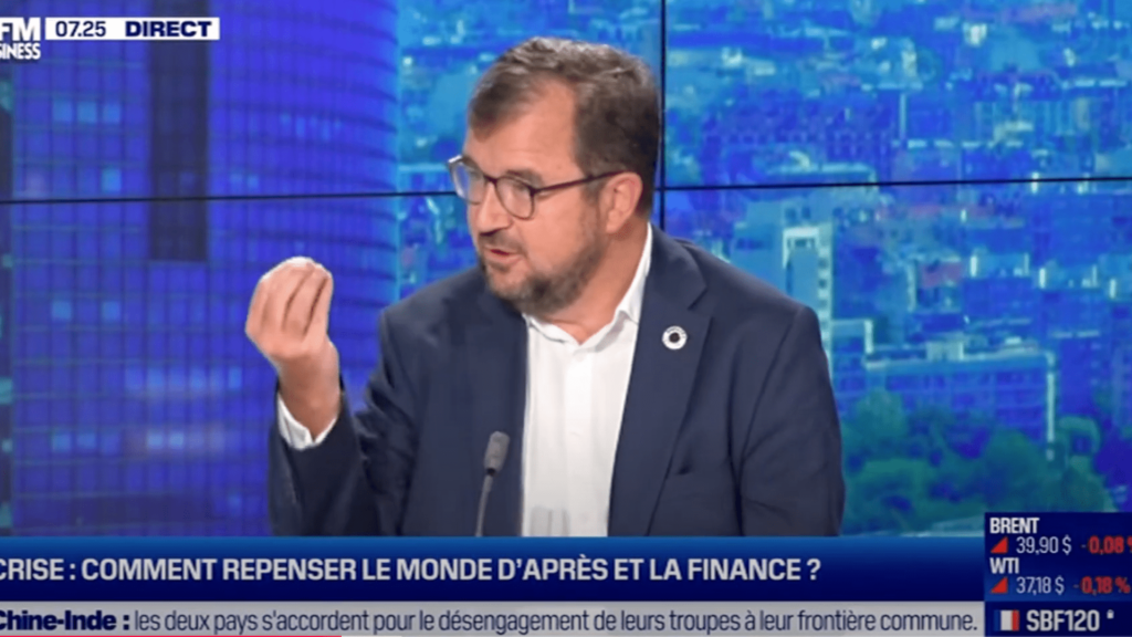 Intervention de Bertrand BADRÉ pour BFMtv ©BFM