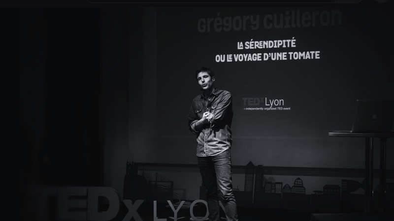 Intervention de Grégory CUILLERON pour TEDxLyon ©TED
