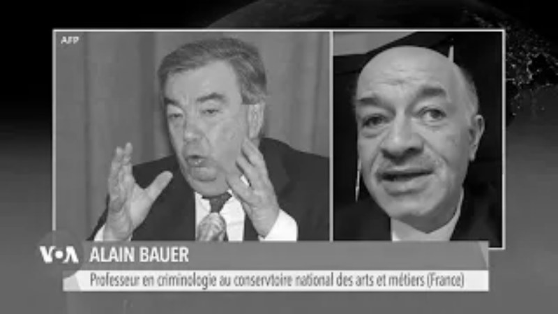 Intervention de Alain BAUER pour VOA Afrique ©VOA Afrique