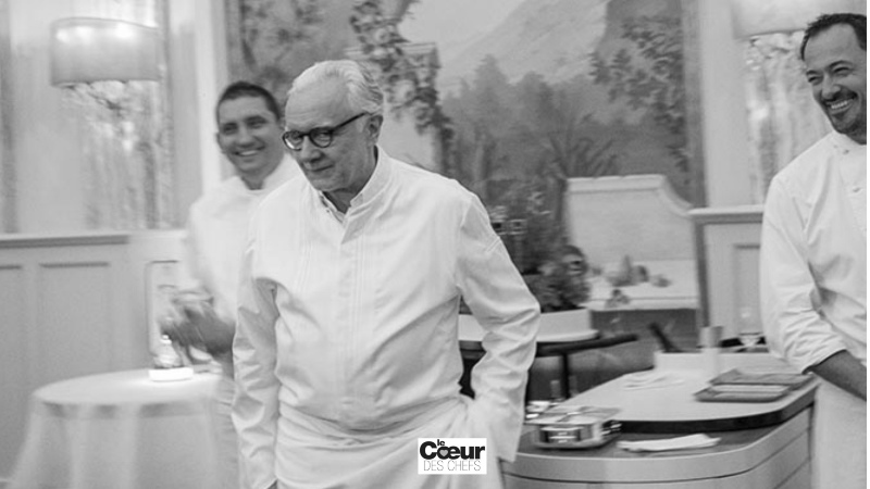 Intervention d'Alain DUCASSE pour Le-coeur des chefs ©LCDC