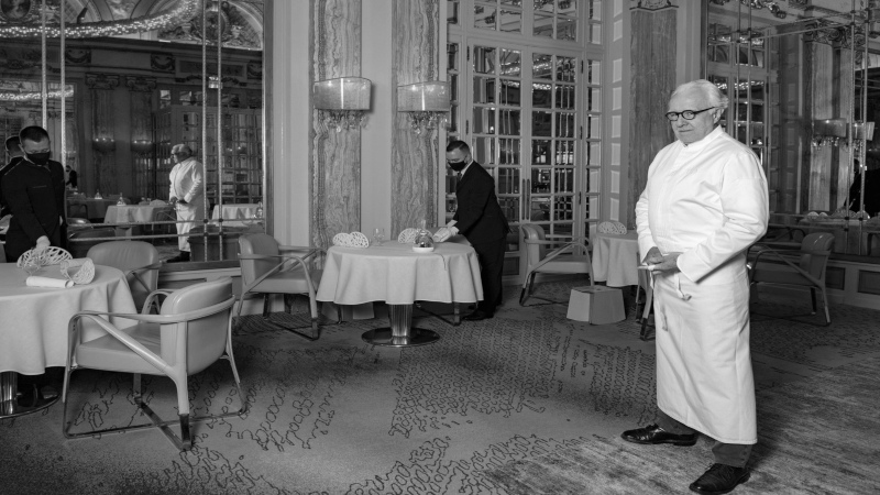 Intervention d'Alain DUCASSE dans Paris match ©ParisMatch