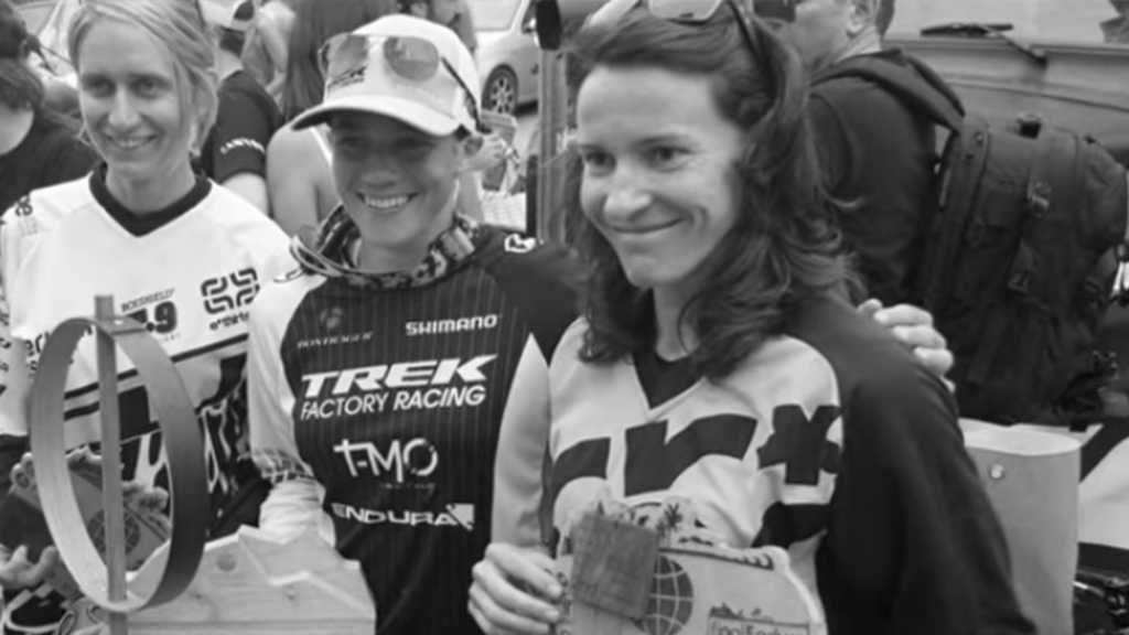 Intervention de Anne-Caroline CHAUSSON aux MTB heroes ©MTB heroes