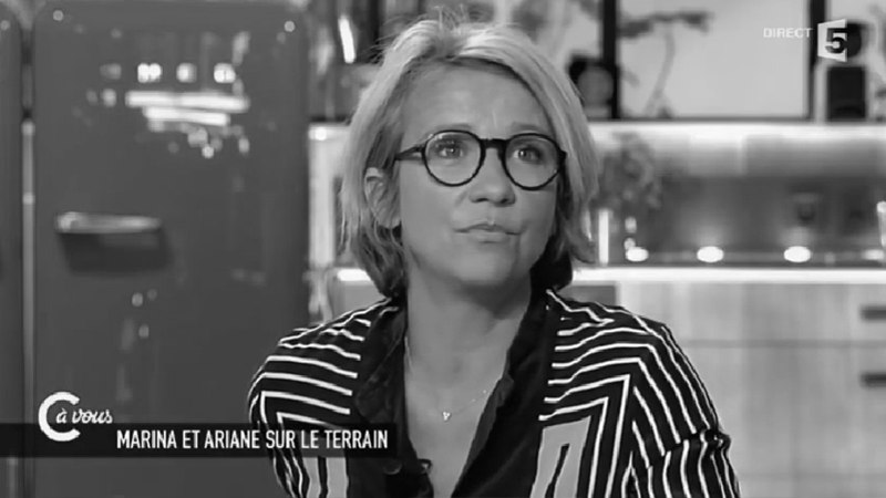 Intervention de Ariane MASSENET pour C à Vous ©C à Vous