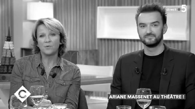 Intervention de Ariane MASSENET pour C à Vous ©C à Vous