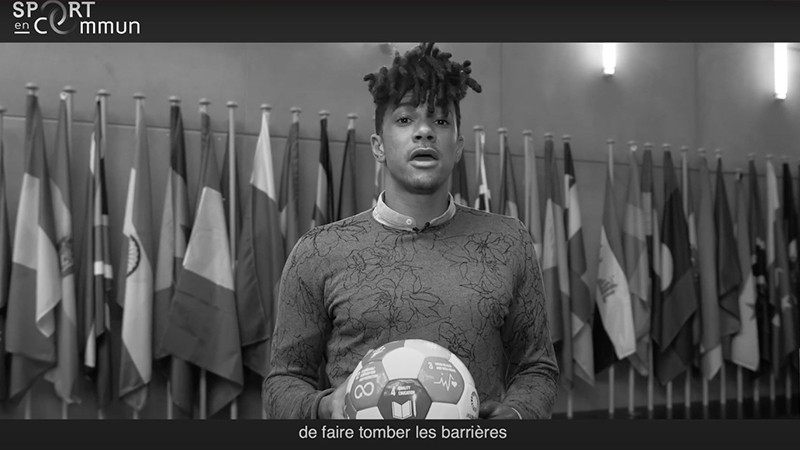 Intervention de Arnaud ASSOUMANI pour Sport en commun ©Sport en commun