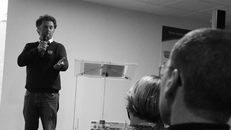 Intervention de Arnaud BOISSIÈRES pour Nouvelle Republique ©Nouvelle Republique