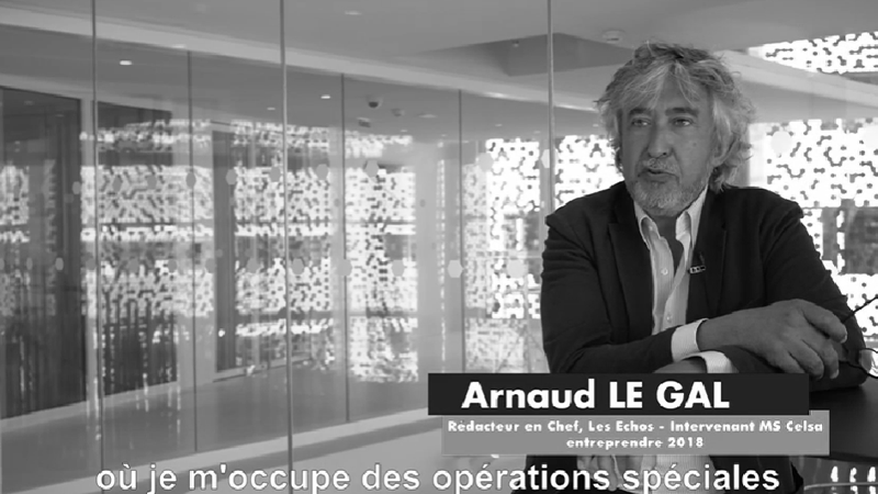 Intervention d'Arnaud Le Gal pour Mastère spécialisé