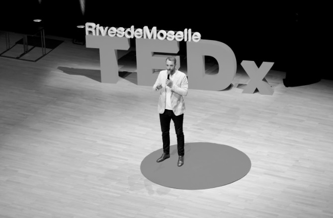 Intervention d'Arthur GUÉRIN-BOËRI pour TEDx Rives-Moselle ©TEDxRivesdeMoselle