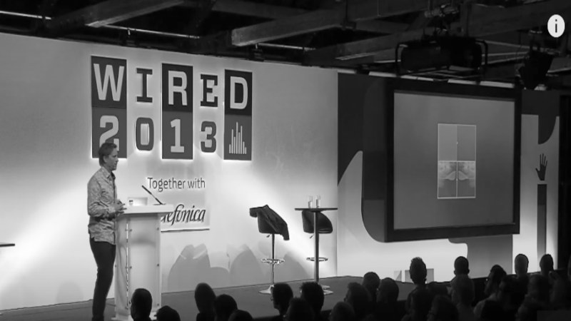 Intervention de Beau LOTTO pour WIRED UK ©WIRED UK