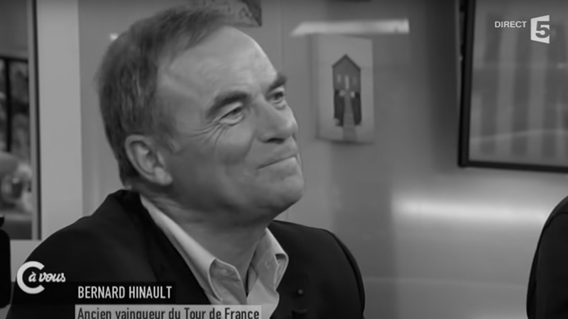 Intervention de Bernard HINAULT pour C à Vous ©C à Vous
