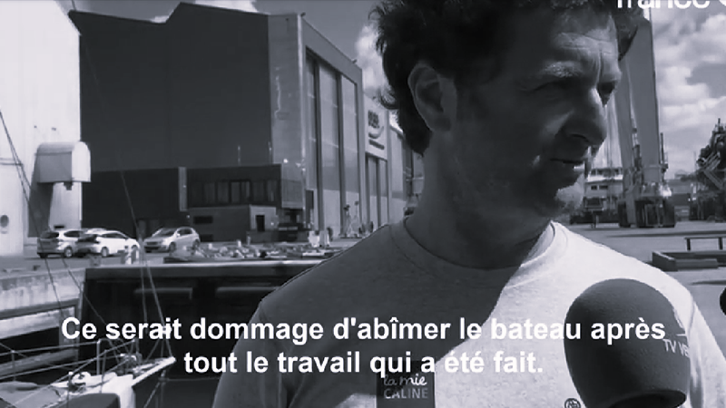 Intervention de Bernard HINAULT pour Ouest France ©Ouest France