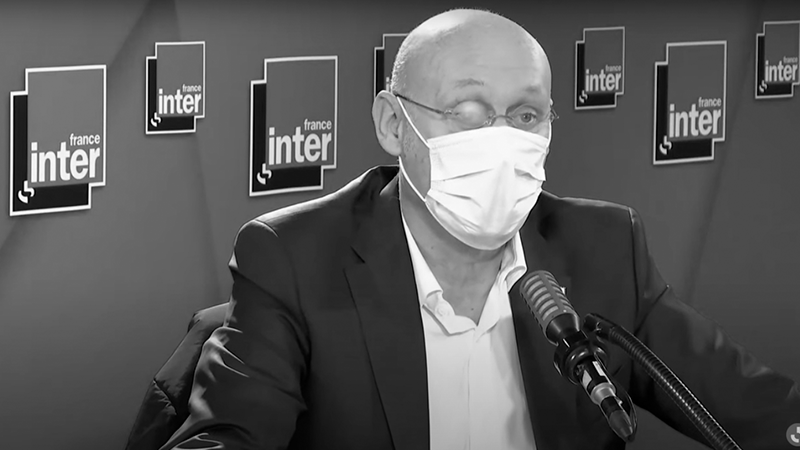 Intervention de Bernard LAPORTE pour France Inter ©France Inter