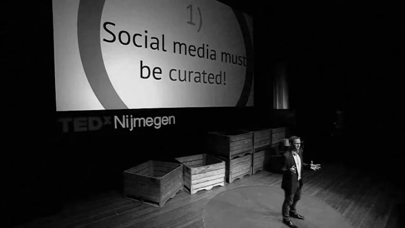 Intervention de Bertalan MESKO pour TEDxNijmegen ©TEDxNijmegen