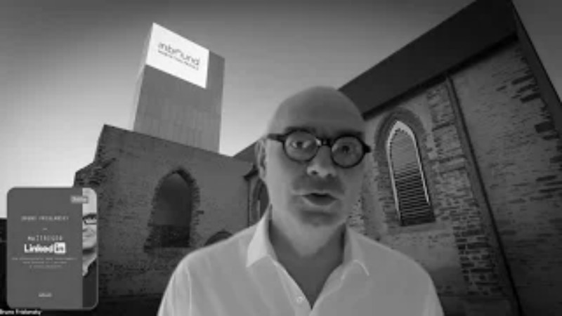 Intervention de Bruno FRIDLANSKY pour Inbound Marketing France ©Inbound Marketing France