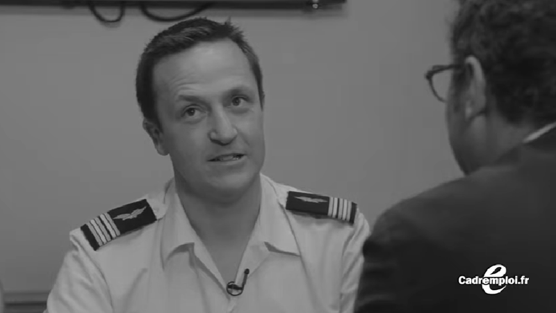 Interview de Cédric TRANCHON pour Cadre emploi ©Cadre emploi