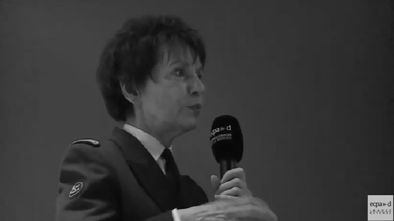 Intervention de Chantal DESBORDES pour ECPAD ©ECPAD