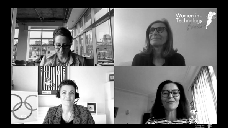 Intervention de Charlotte GIRARD-FABRE pour Women in technologies France ©Women in technologies France