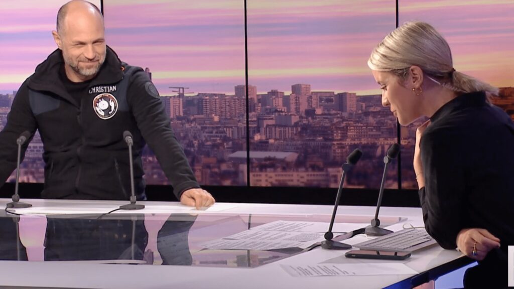 Intervention de Christian CLOT sur le plateau de France 24 ©France24