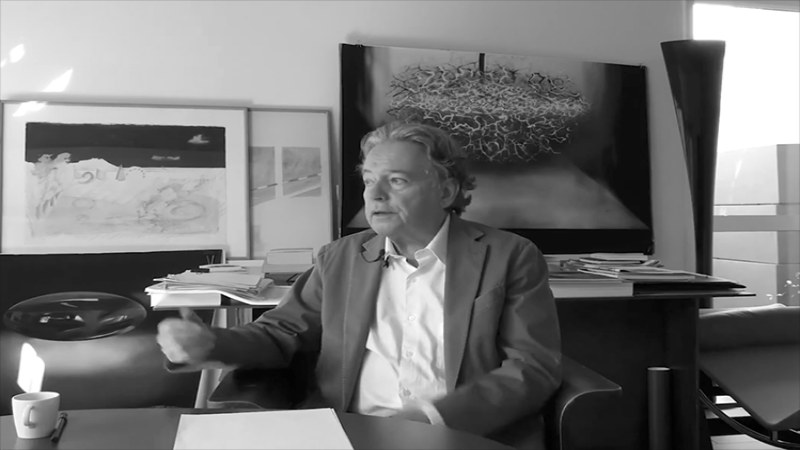 Intervention de Christian DE PORTZAMPARC pour ART Inteview ©ART Inteview