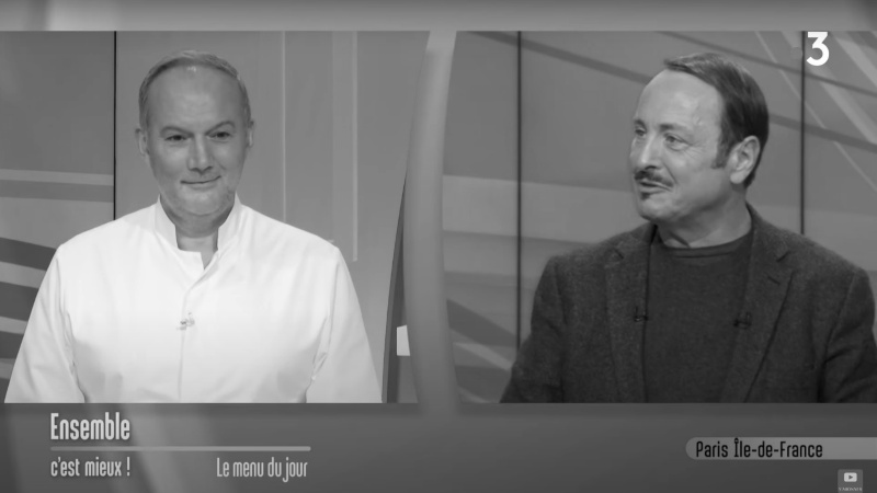Intervention deChristian LE SQUER pour France 3 ©FranceTV