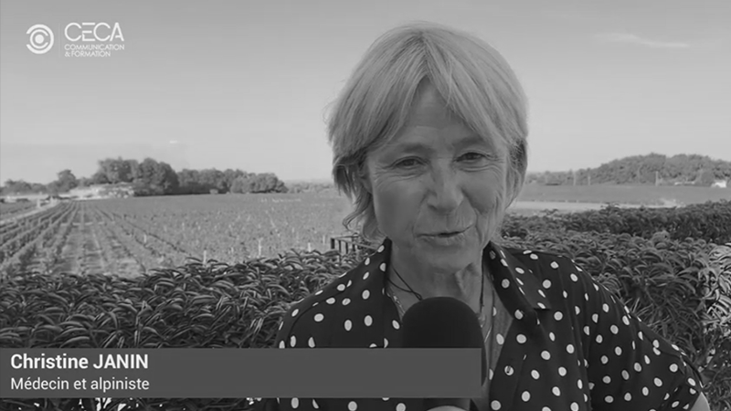 Intervention de Christine JANIN pour Cece Bordeaux ©Cece Bordeaux