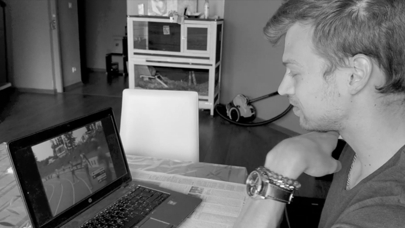 Intervention de Christophe LEMAîTRE pour Le Progres ©Le Progres