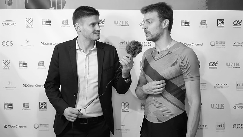 Intervention de Christophe LEMAîTRE pour Meeting Mondeville ©Meeting Mondeville