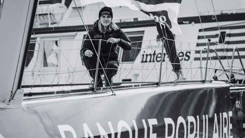 Clarisse CRÉMER sur le Vendée Globe 2021 ©Icon Sport