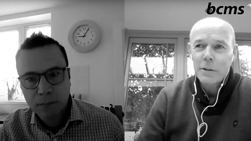 Intervention de Clive WOODWARD pour BCMS ©BCMS