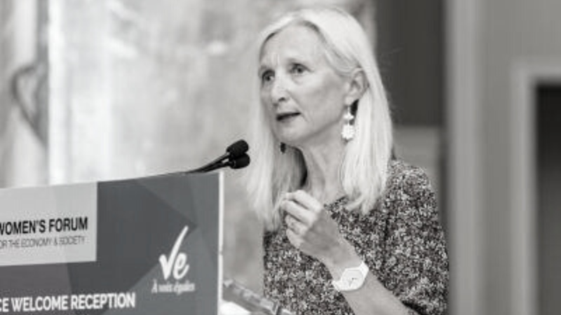 Conférence de Clara GAYMARD pour Challenges ©Challenges