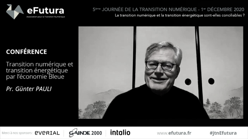 Conférence de Gunter PAULI pour le-Futura ©lefutura