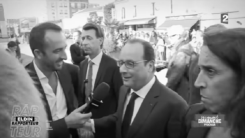 Intervention de Cyrille Eldin pour Vivement dimanche ©Vivement Dimanche