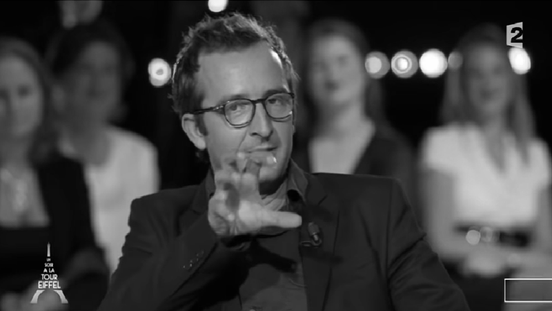 Intervention de Cyrille Eldin pour un soir à la tour Eiffel ©France Inter