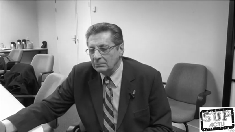 Intervention de Daniel COSTANTINI pour Sup Actu ©Sup Actu