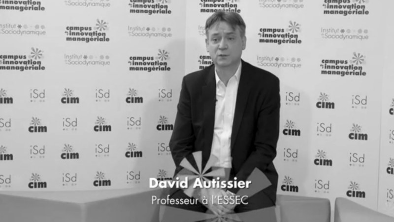 Intervention de David AUTISSIER pour Institut Sociodynamique ©Institut Sociodynamique