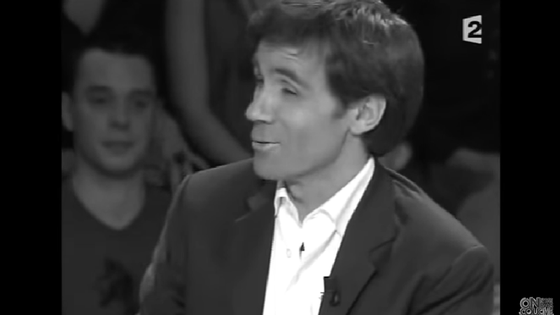 Intervention de David Pujadas pour ONPC ©ONPC