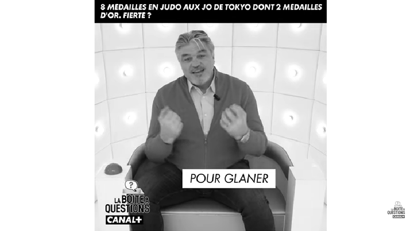 Intervention de David DOUILLET pour la boite à questions ©la boite à questions