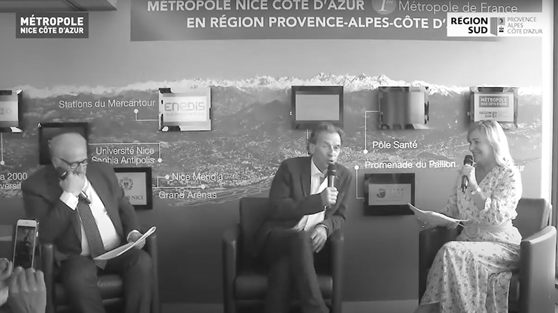 Intervention de Éric LOIZEAU pour Métropole Nice Côte d'Azur ©Nice Côte d'Azur