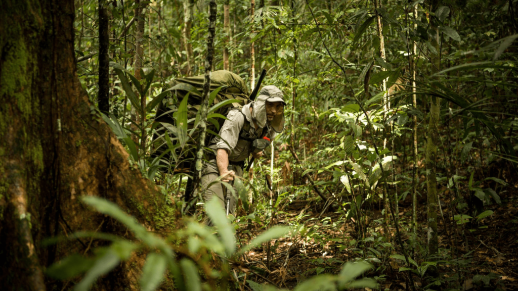 Expédition de Christian CLOT en solo en Amazonie ©Lucas Santucci
