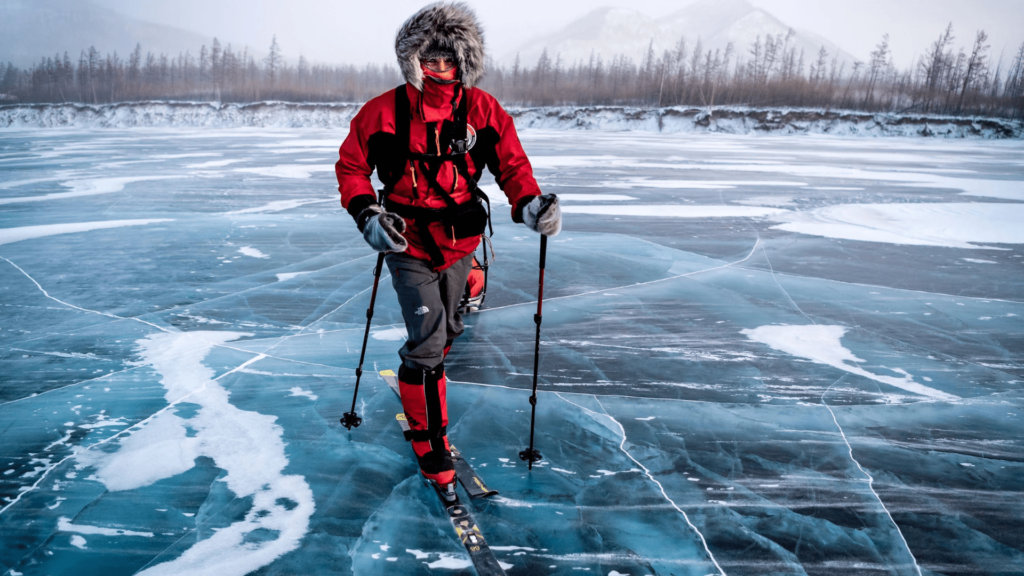 Expédition de Christian CLOT en solo en Sibérie ©Lucas Santucci