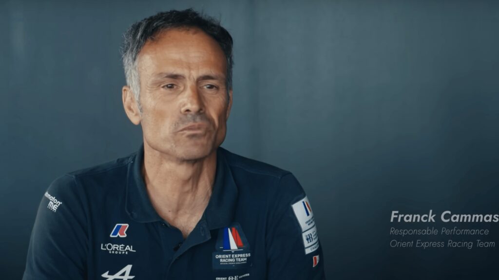 Intervention de Franck CAMMAS pour ©Orient Express Racing Team