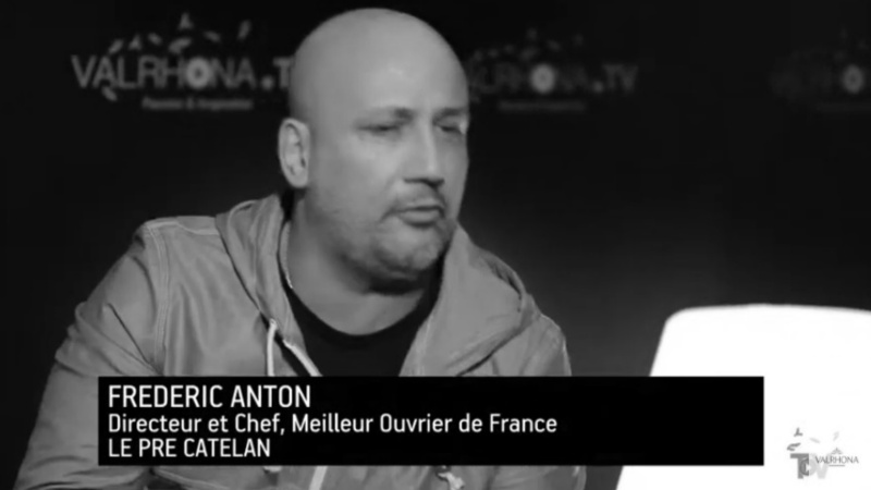 Intervention de Frédéric Anton pour Valrhona