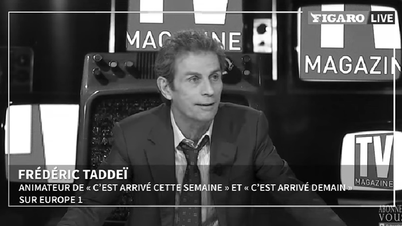 Intervention de Frédéric TADDEÏ pour TV MAG ©TVMAG