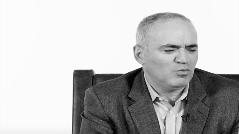 Intervention de Garry KASPAROV pour Wired ©Wired