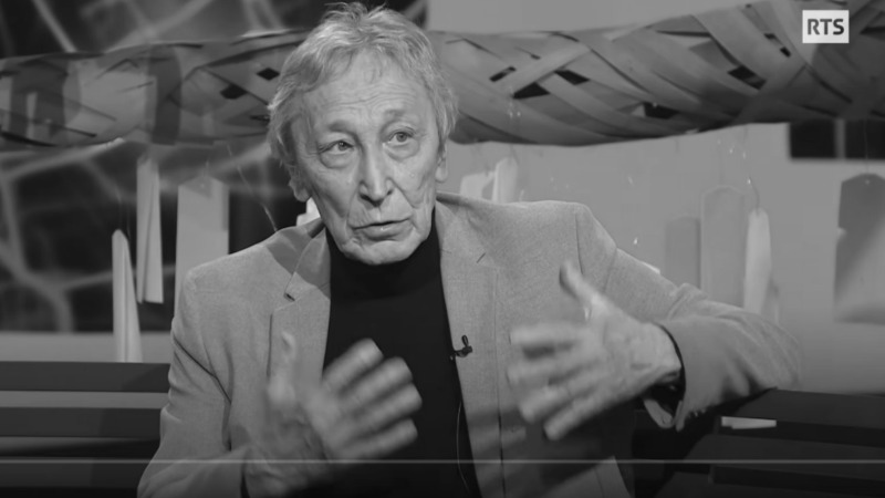 Intervention Georges VIGARELLO pour RTS ©RTS