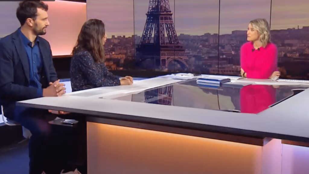 Intervention de Ghislain BARDOUT pour FRANCE 24 ©F24