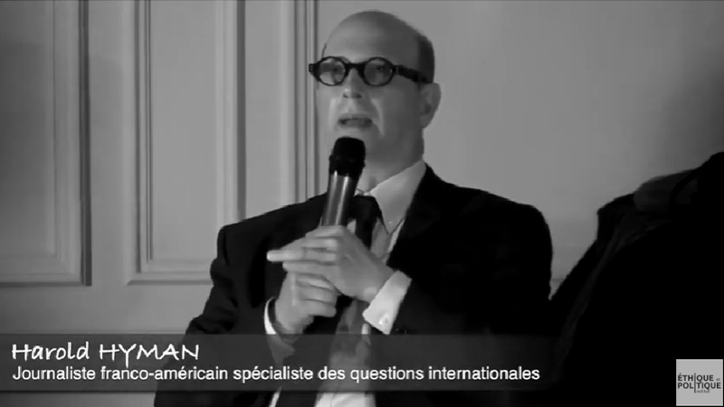 Intervention de Harold HYMAN Librairie pour Institut Ethnique ©InstitutEthnique