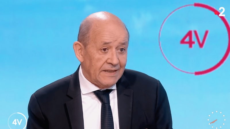 Intervention de Jean-Yves LE DRIAN pour Télé Matin ©Télé Matin